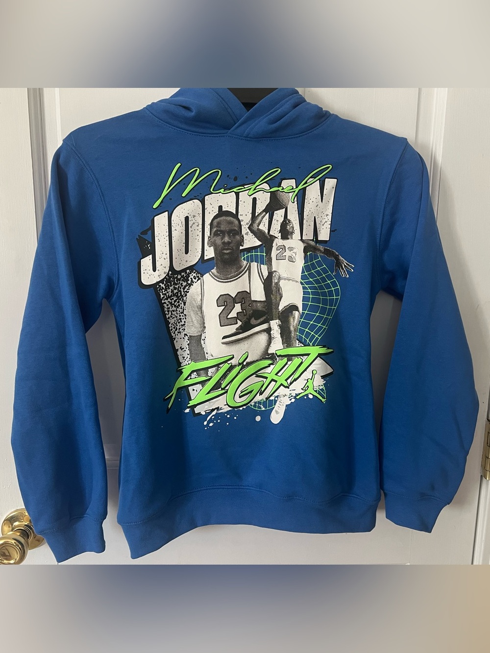 Jordan Boys Size Large Double Flight Fleece Hoodie *NWT*
